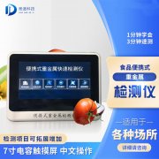 為什么要使用食品重金屬檢測儀？